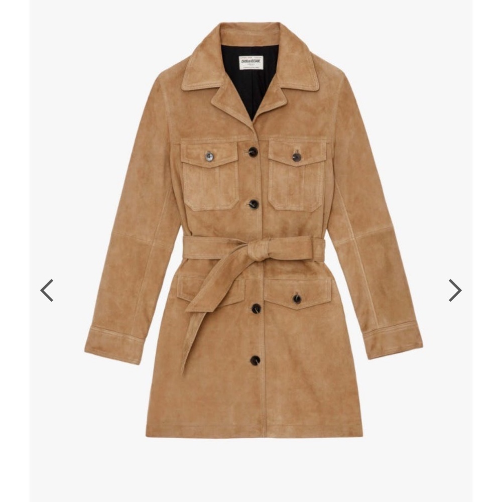 Zadig & Voltaire Mikel Suede Jacket